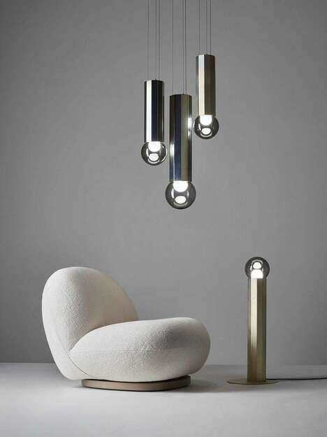 Brutalist-Inspired Lighting Capsules