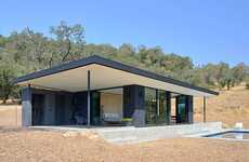 Volcano-Surrounding Modern Homes