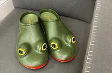 Luxe Frog-Inspired Clogs