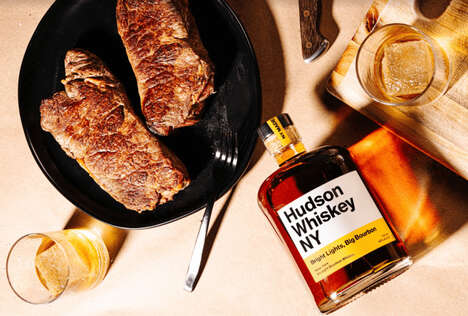 Whiskey-Infused Dry Aged Steaks