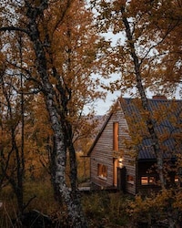 Book-Inspired Timber-Lined Cabins Image 1