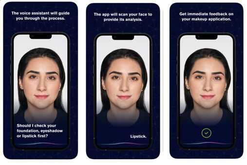 I tried the Estee Lauder makeup app for blind people