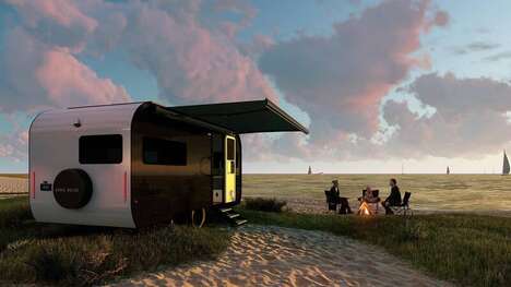 High-End Glamping Trailers