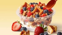 Satiating Belgian Waffle Bowls Image 1
