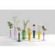 Nature-Inspired Colorful Glass Vases Image 1