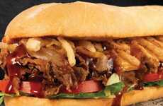 Bourbon-Glazed Cheesesteak Sandwiches