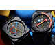 Color-Accented Black Ceramic Watches Image 1