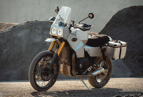 Angularly Accented Motorcycle Models