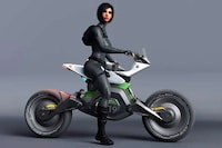 Modular Tech-Rich Motorcycles