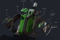 Modular Tech-Rich Motorcycles Image 4