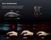 Featherlight Ergonomic Gaming Mouses Image 3