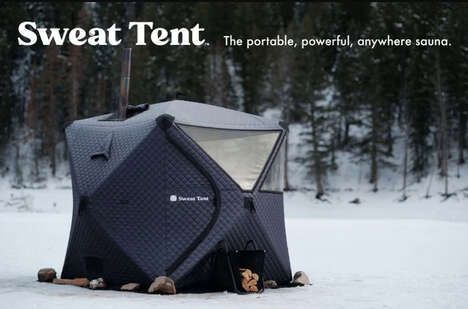 Solar Energy-Capturing Tents : Jackery LightTent-AIR