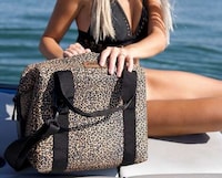 Leopard Print Drink Coolers