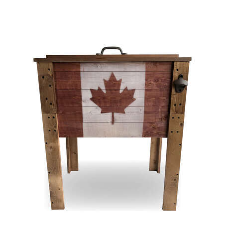 Rustic Wooden Coolers