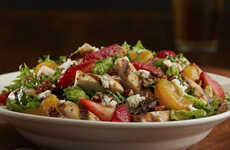 Fresh Strawberry Chicken Salads