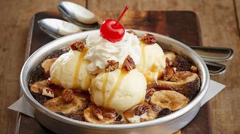 Banana Split Skillet Cookies