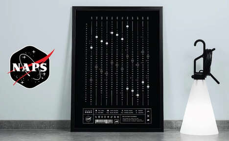 Monochromatic Lunar Event Calendars