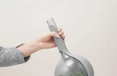 Drop-Shaped Salad Spinners