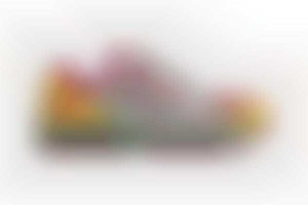 Flashy Tonal Panelling Sneakers