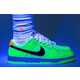 Vibrant Glow-In-The-Dark Sneakers Image 1