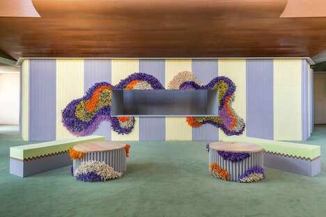 Nature-Centric Colorful Installations