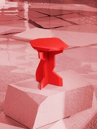 Bright Colorful Structural Stools Image 3