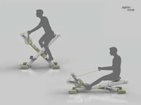 Modern Rowing Gym Machines Image 2