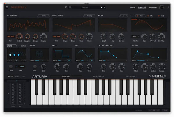 Standalone Soft Synth Instruments: Arturia Launches the New MiniFreak V ...
