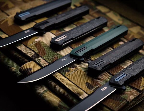 Tekto F2 Bravo Tactical Forged Carbon Fiber Folding Knife – Carbon