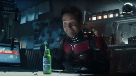 Celebrity-Fronted Non-Alcoholic Beer Commercials