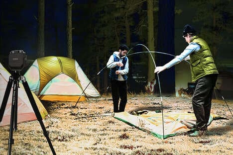 Wide-Angle Campsite Flashlights