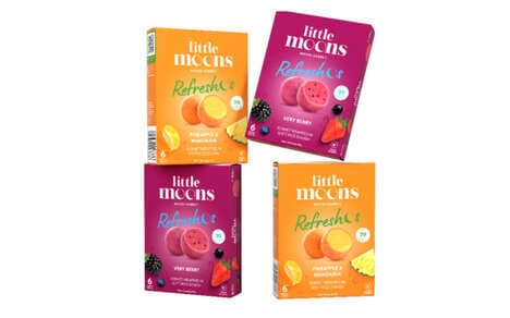 Sorbet-Packed Mochi Desserts