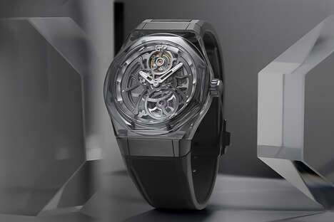 Curved Horology-Inspired Watches