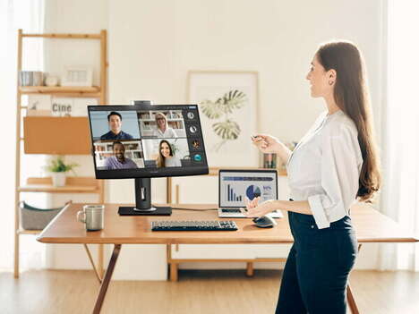 Pop-Up Webcam Monitors