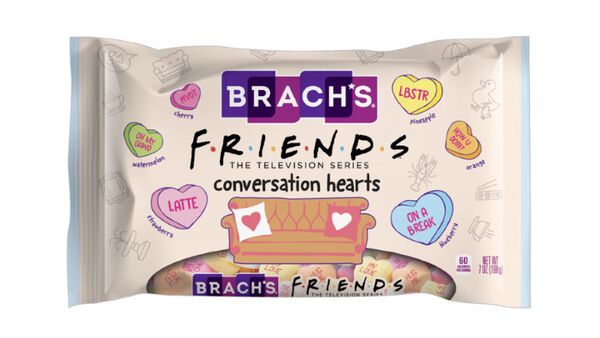 Sitcom-Themed Valentine's Candies : Brach's x Friends conversation hearts