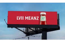 Roman Numeral-Inspired Ketchup Ads