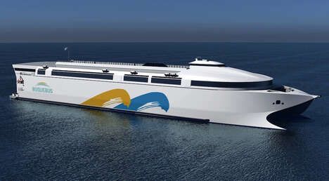 Large Electric Sustainable Ferries