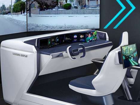 Self-Driving Vehicle Cockpit Designs