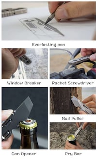 Knife-Free Titanium Multitools Image 4