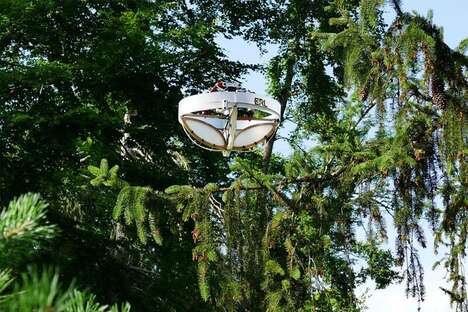 Natural Environment-Analyzing Drones