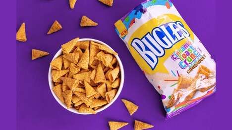 Conical Cereal-Flavored Snacks