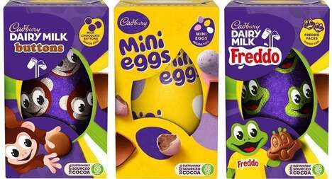 Candy-Filled Egg-Shaped Treats