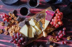 Fruity Cabernet-Infused Cheeses