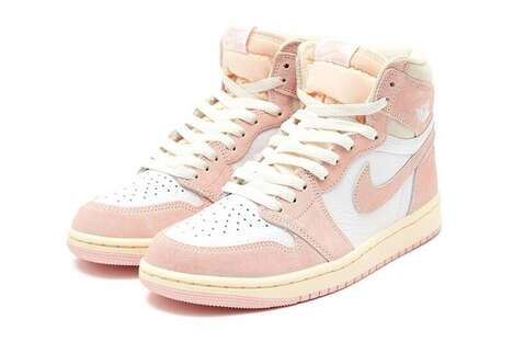 Washed Pink High-Tops