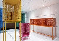 Upcycled Metal Sheet Cabinets Image 1