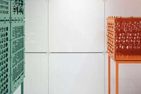 Upcycled Metal Sheet Cabinets Image 2