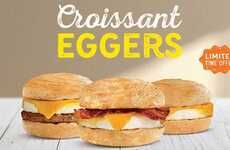 Buttery Croissant Breakfast Sandwiches
