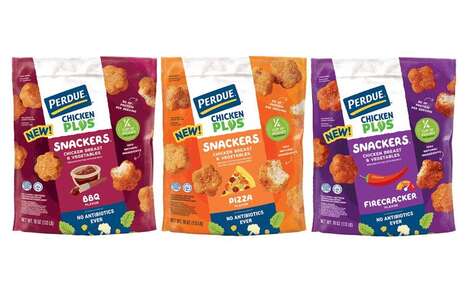 Veggie-Infused Chicken Snacks