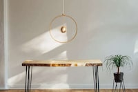 Eclipse-Inspired Whimsical Pendant Lamps Image 3