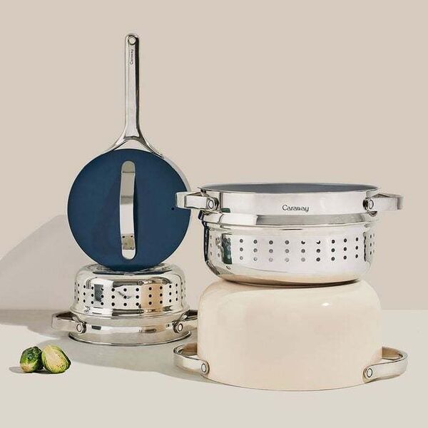 Caraway Debuts Black and White Cookware